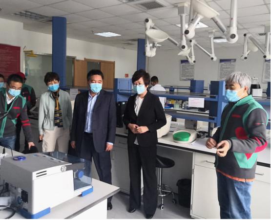 吉林省药监局局长刘宝芳调研新型冠状病毒体外诊断产品研发生产企业